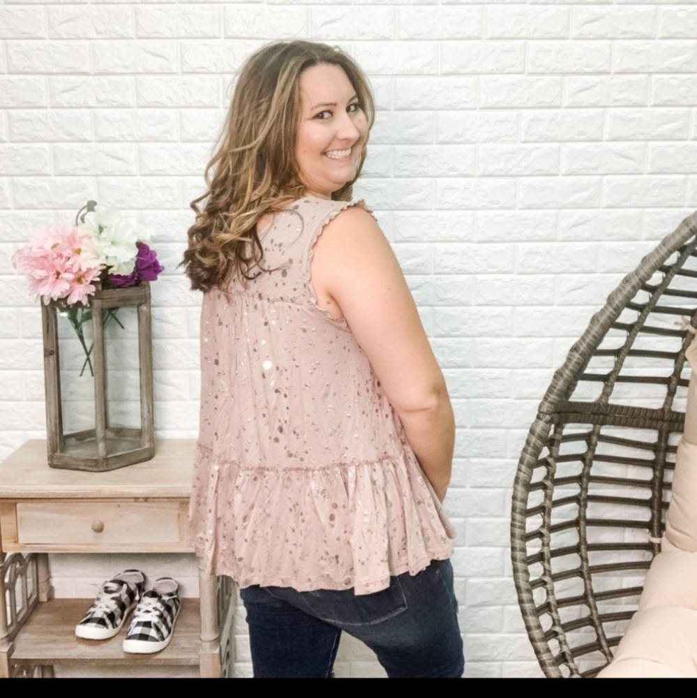 NWT Ruffle tank - Picture 2 of 3